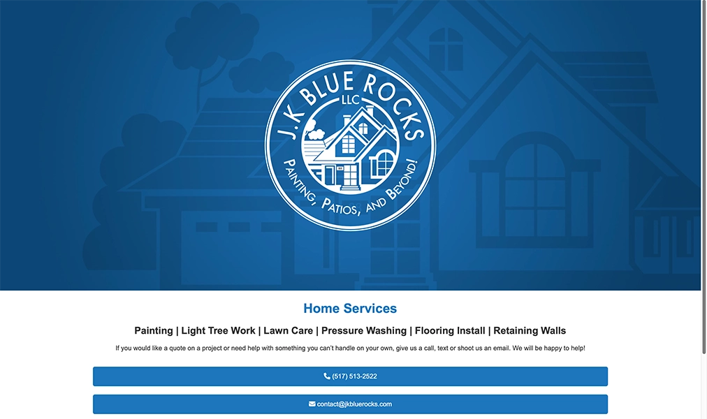 J.K Blue Rocks located in Jackson, Michigan