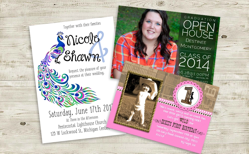 Custom Invitation Designs